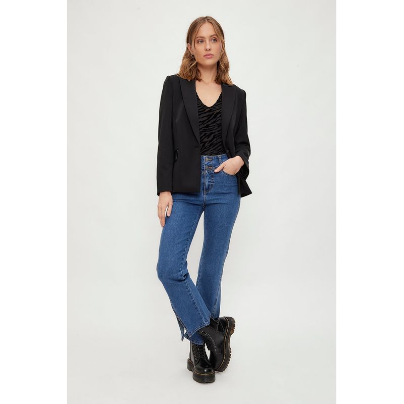 IO - Blazer Negro Mujer Io