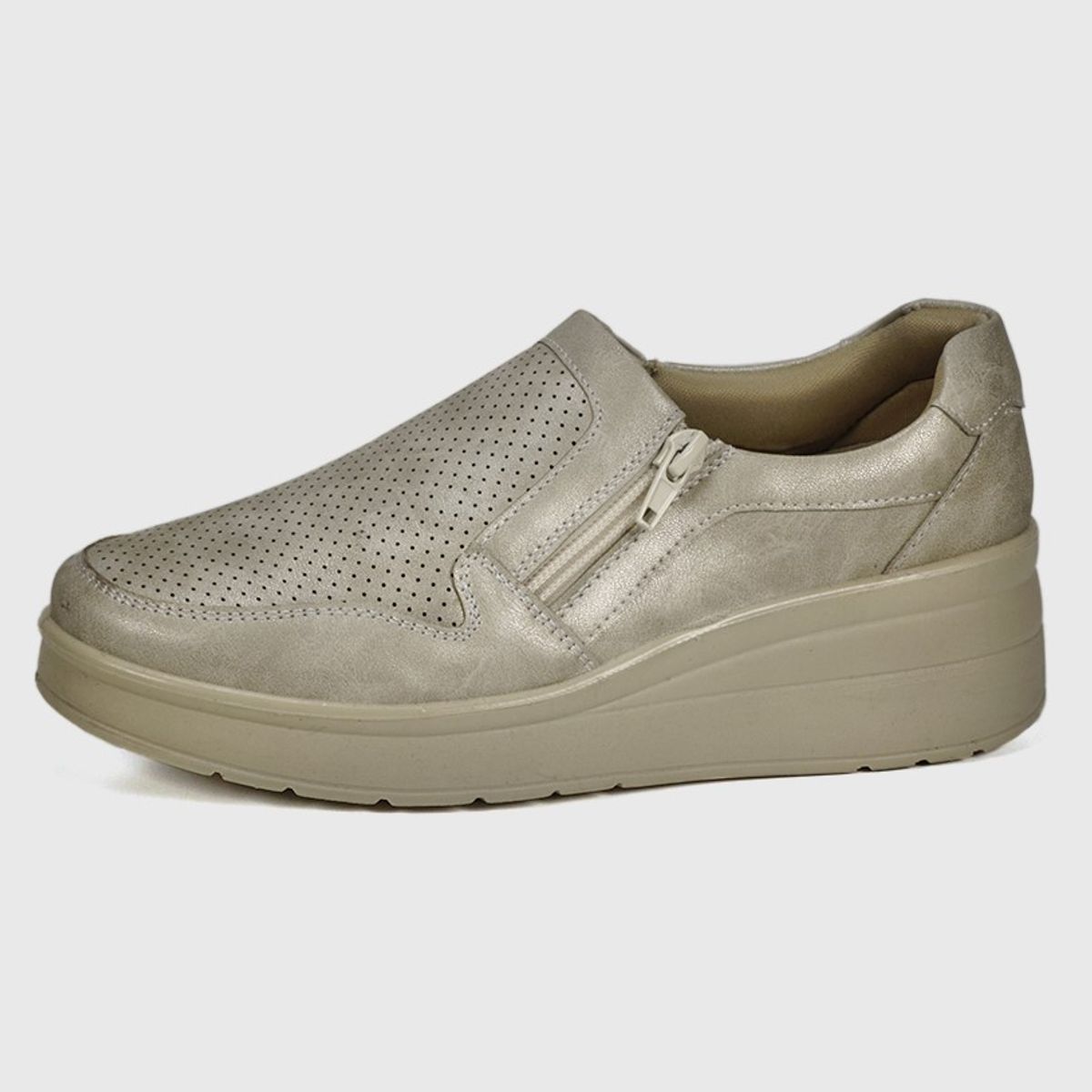 BEGOÑA - Zapatilla Nebai Dorado BEGOÑA