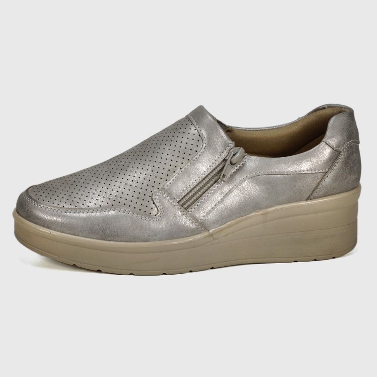 BEGOÑA - Zapatilla Nebai Plateado BEGOÑA