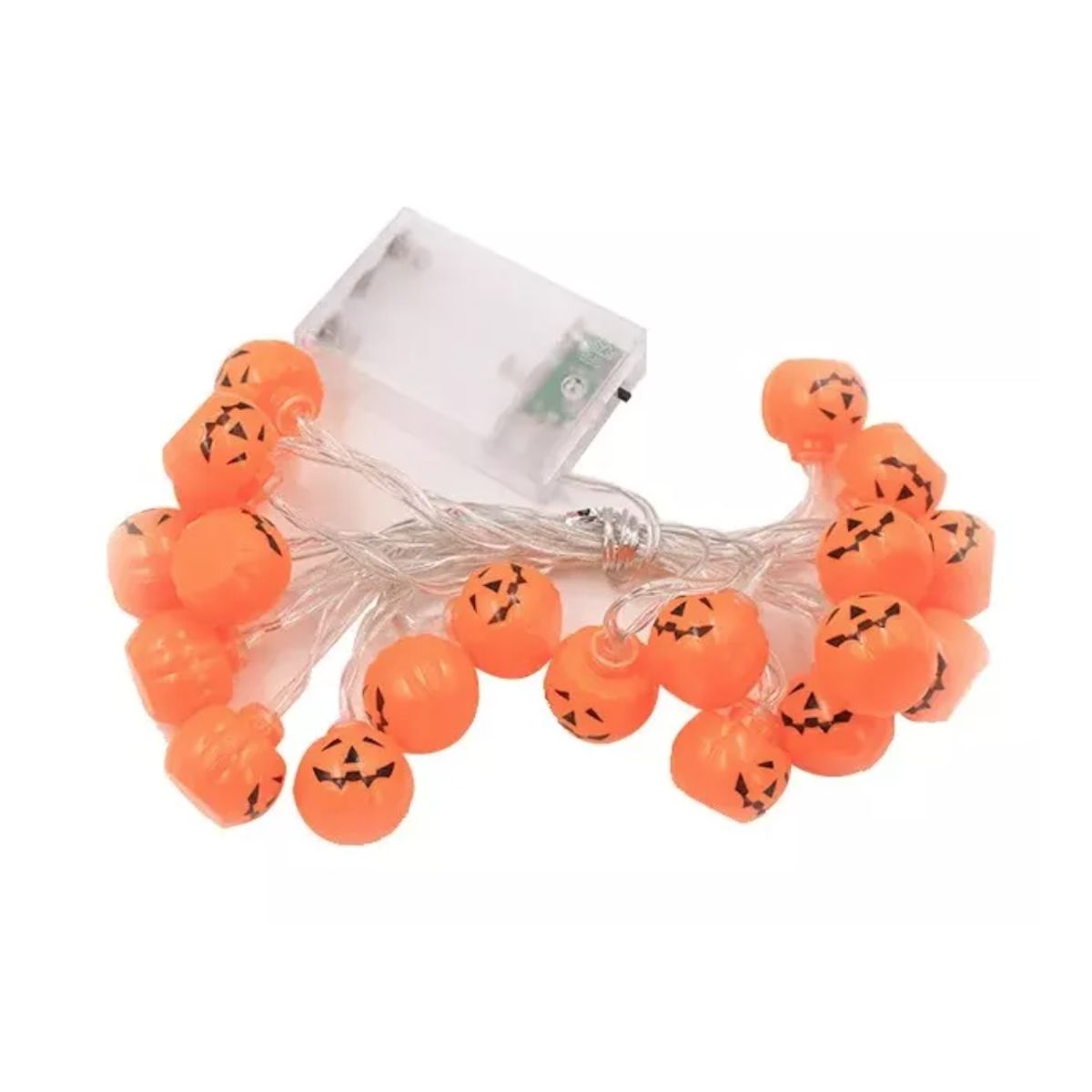 GENERICO - Luces Halloween Calabazas Fantasmas Adorno Guirnalda