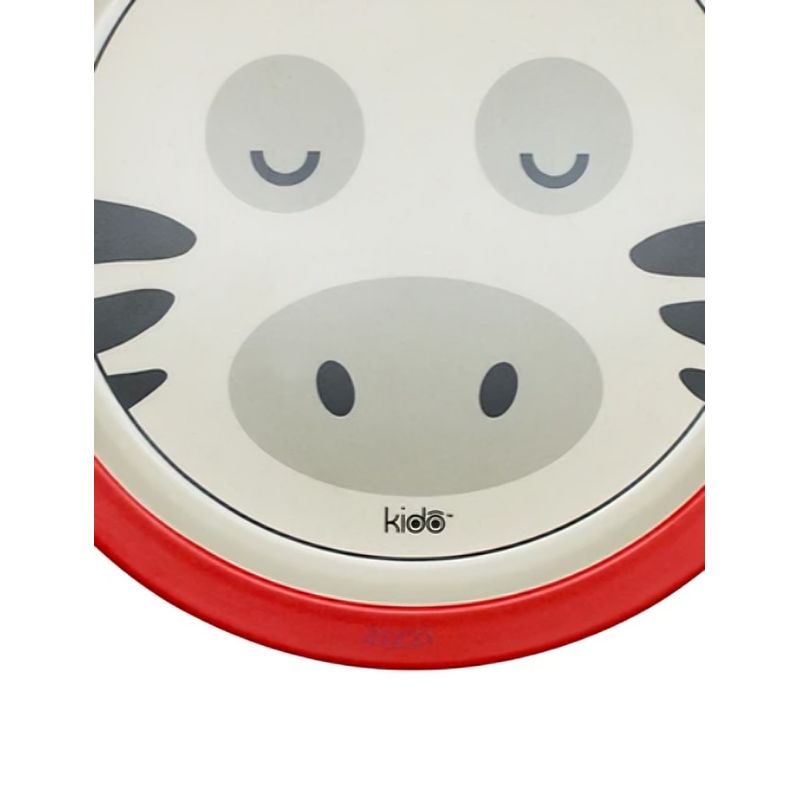 KEEP - Plato Bamboo Kido 21cms Diseño Blanco