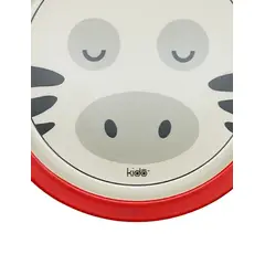 KEEP - Plato Bamboo Kido 21cms Diseño Blanco