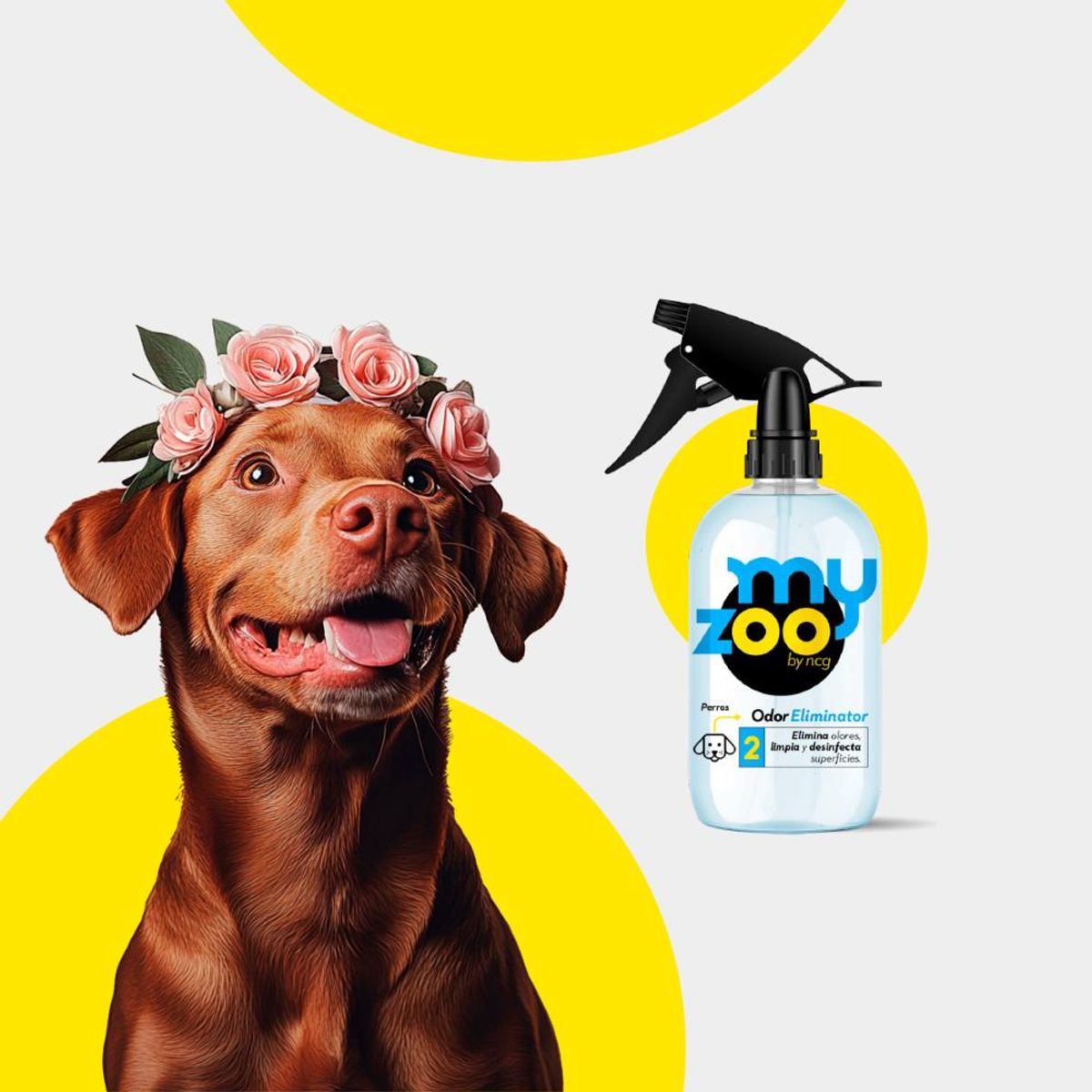 MYZOO - Eliminador de Olores Mascotas MYZOO Odor Eliminator