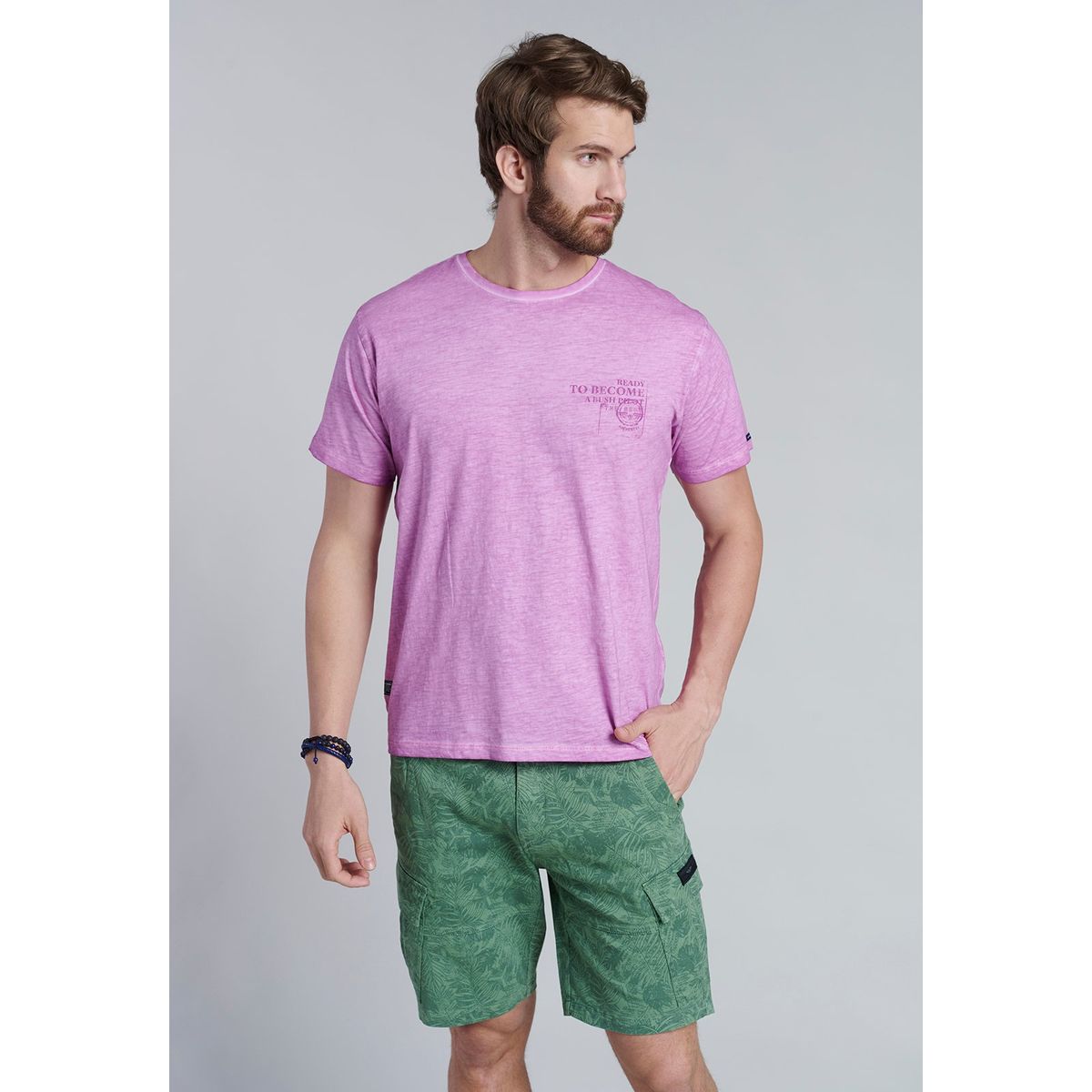 FEROUCH - Polera New York Rosado Ferouch