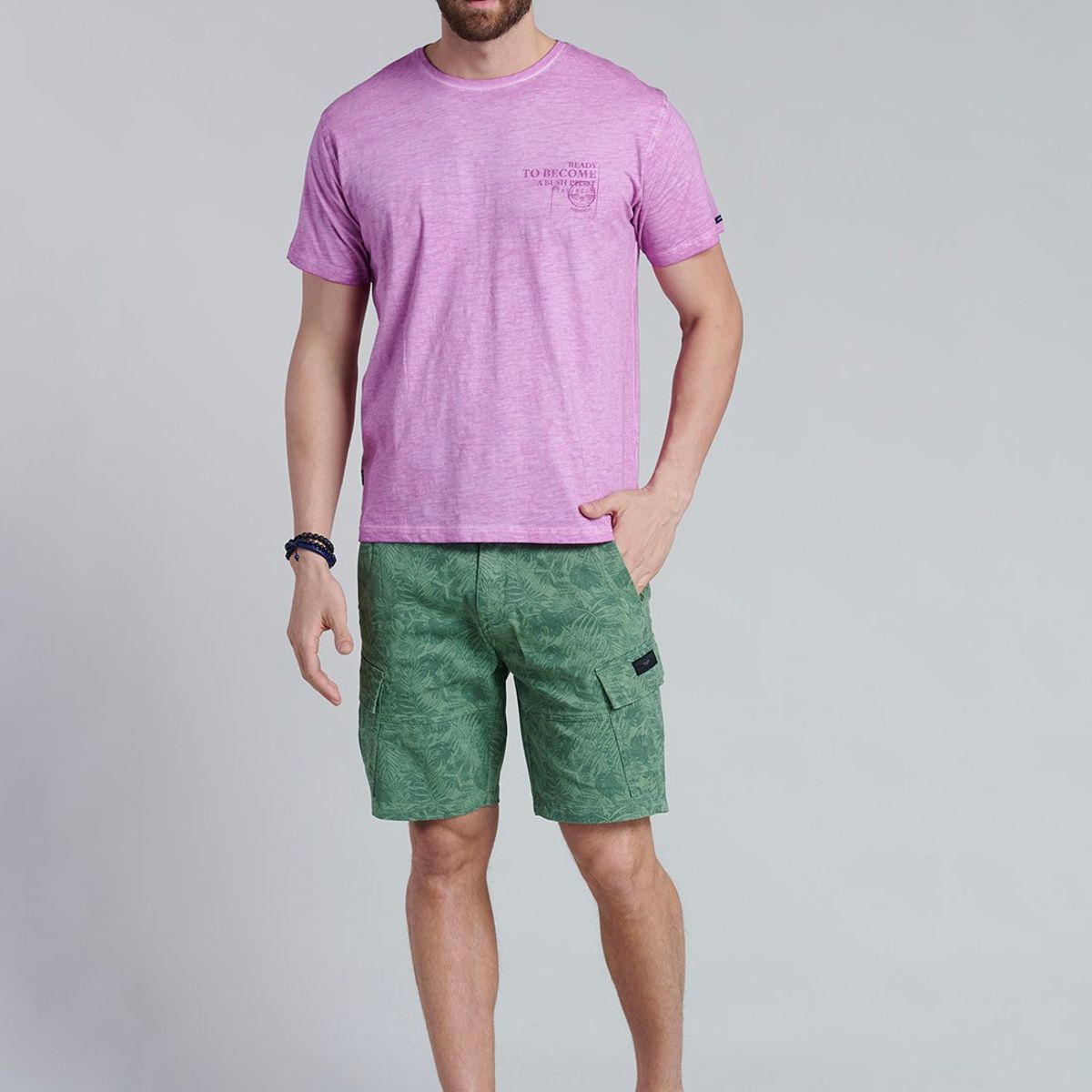 FEROUCH - Polera New York Rosado Ferouch