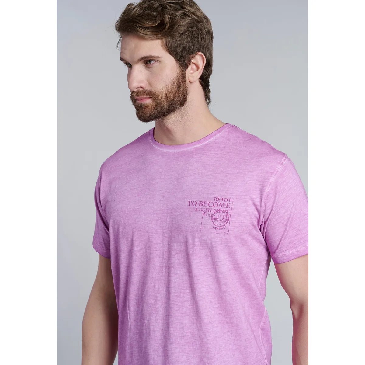 FEROUCH - Polera New York Rosado Ferouch