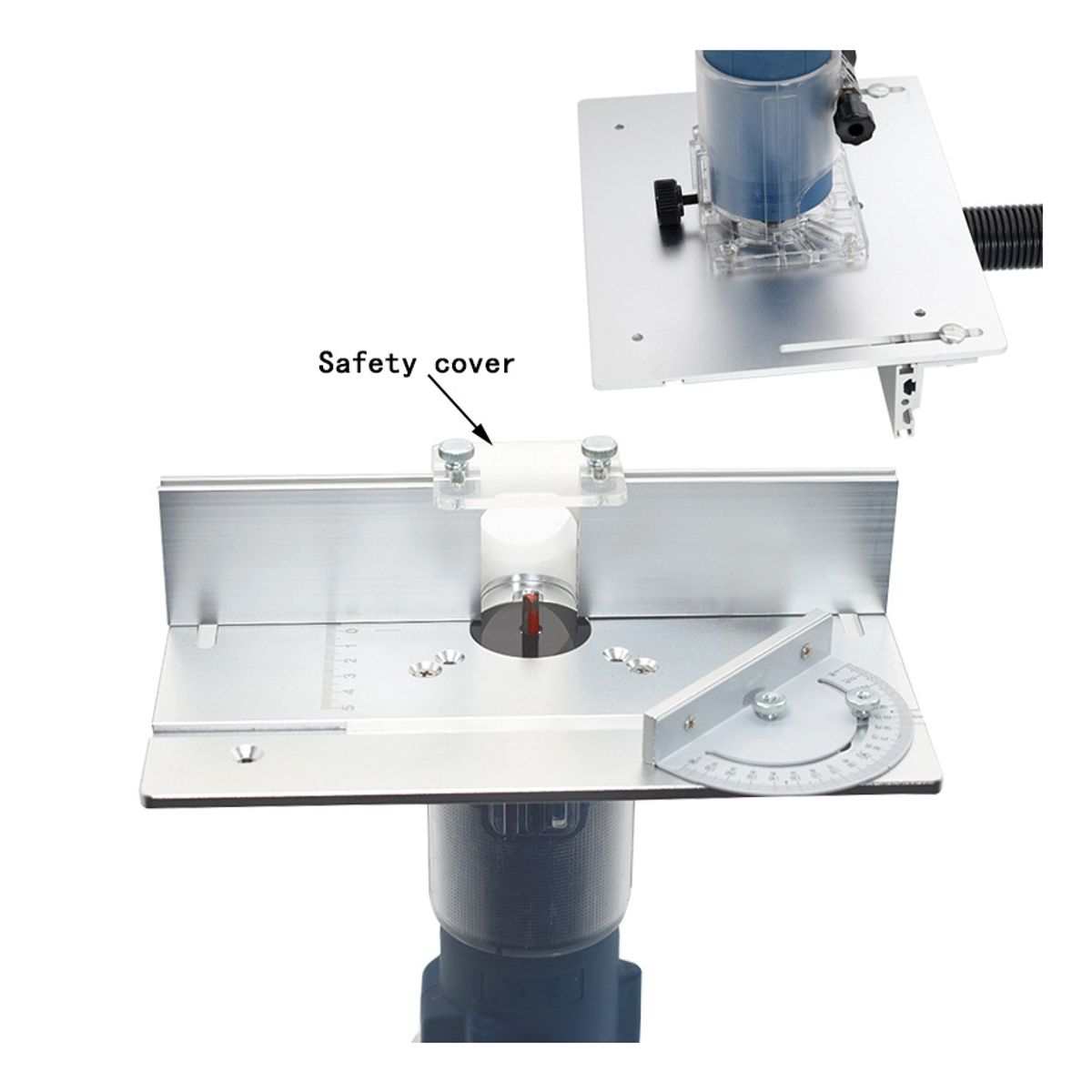 GENERICO - Mesa Router Fresadora Profesional Carpintería Protección