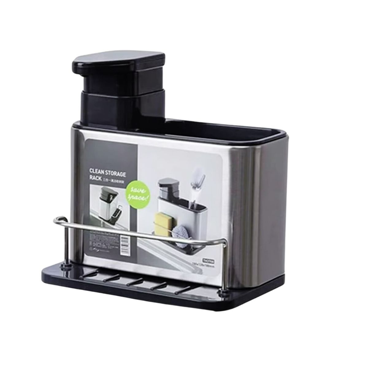 GENERICO - Dispensador de Jabón para Lavalozas con Bomba y Recipiente