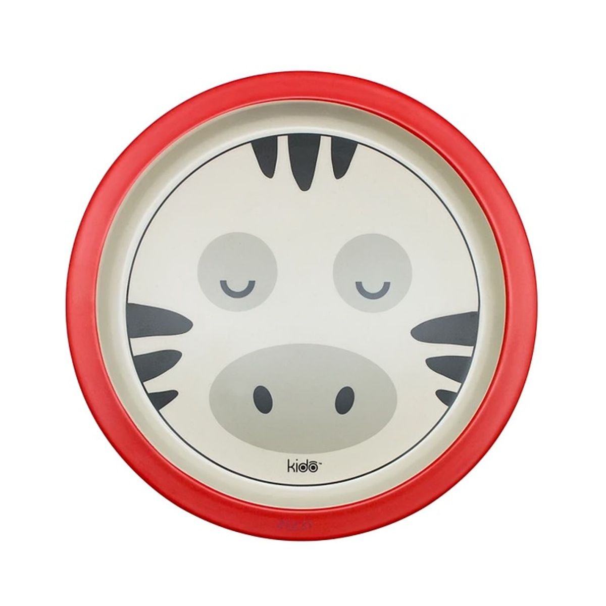 KEEP - Plato Bamboo Kido 21cms Diseño Blanco