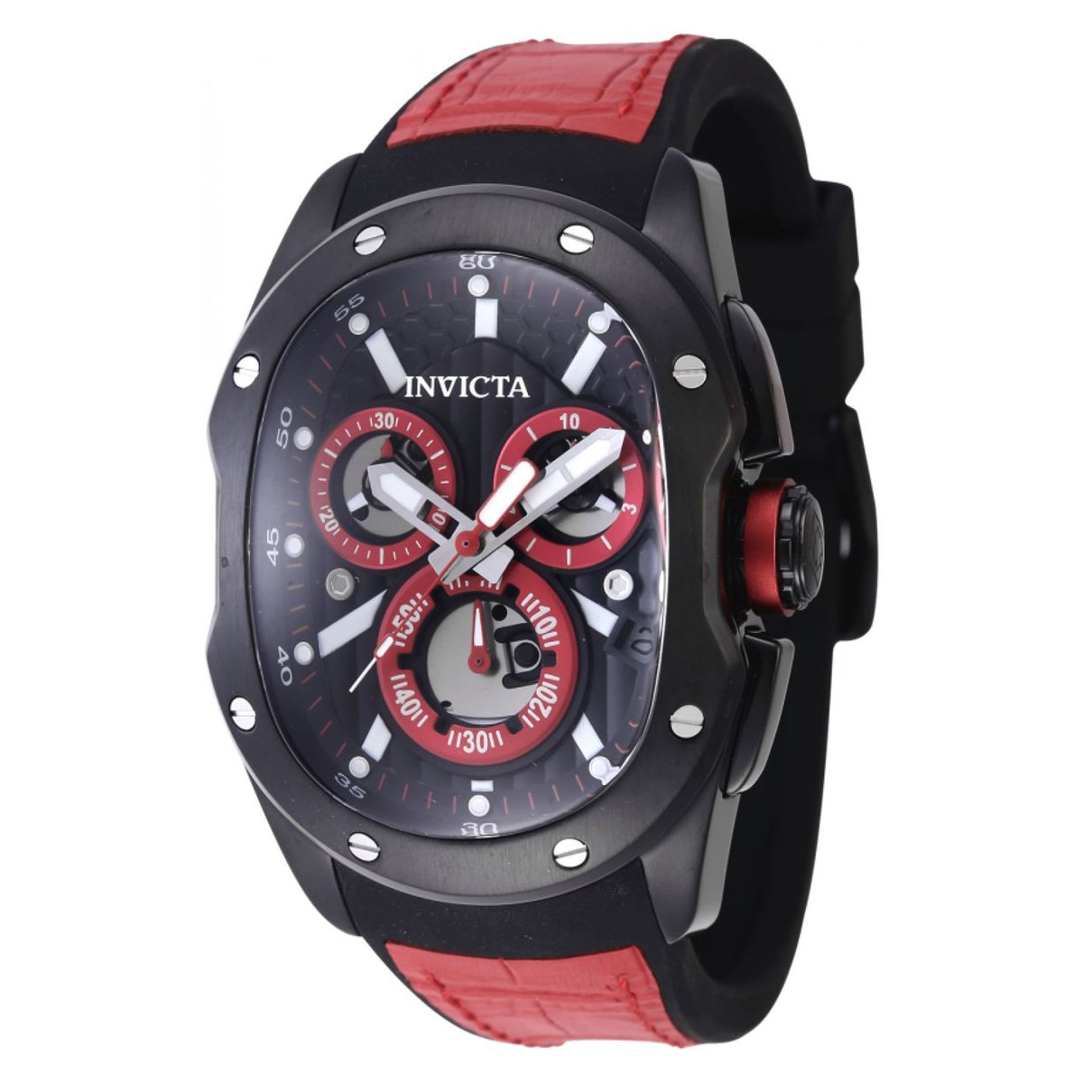 INVICTA - Reloj Invicta 45436 Lupah Quartz Rojo