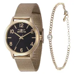 INVICTA - Reloj 47277 Wildflower Quartz Dorado