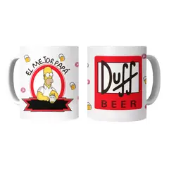 GENERICO - Tazón Taza Dia Del Padre - El Mejor Papa Homero Duff