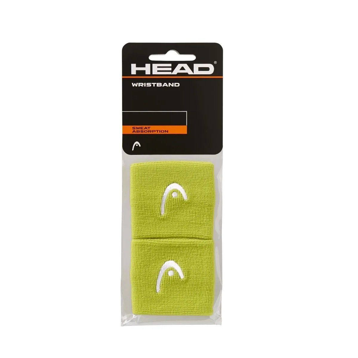 HEAD - Muñequera Head 25 Amarilla X2 Tenis Padel