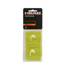HEAD - Muñequera 25 Amarilla X2 Tenis Padel