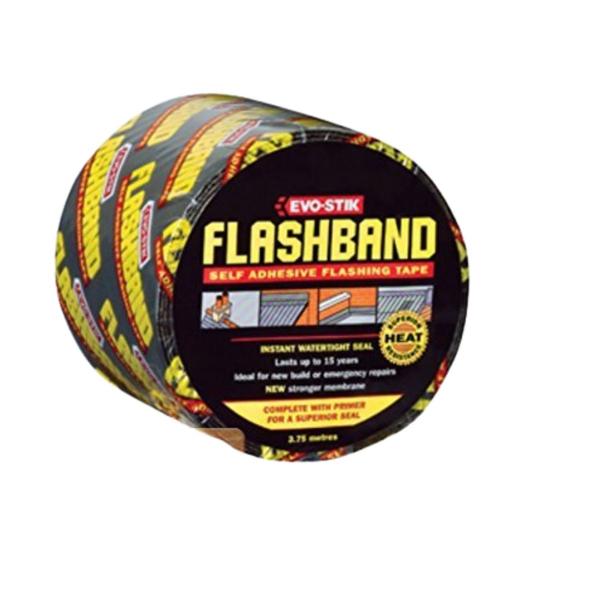 GENERICO - Cinta Adhesiva Impermeable 5 Metros 150 mm Resistente