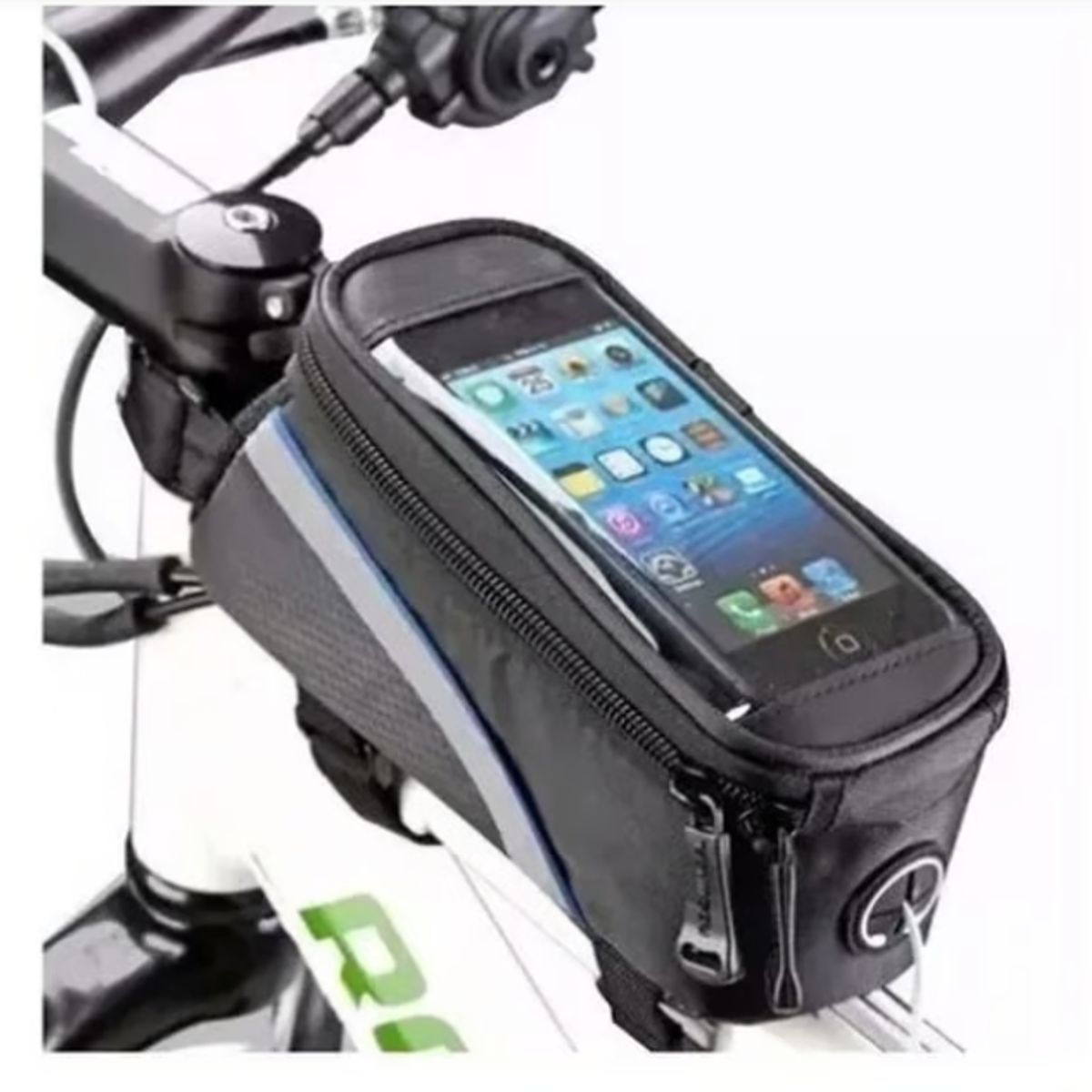 GENERICO - Pack X3 Bolso Para Bicicleta Porta Celular Touch
