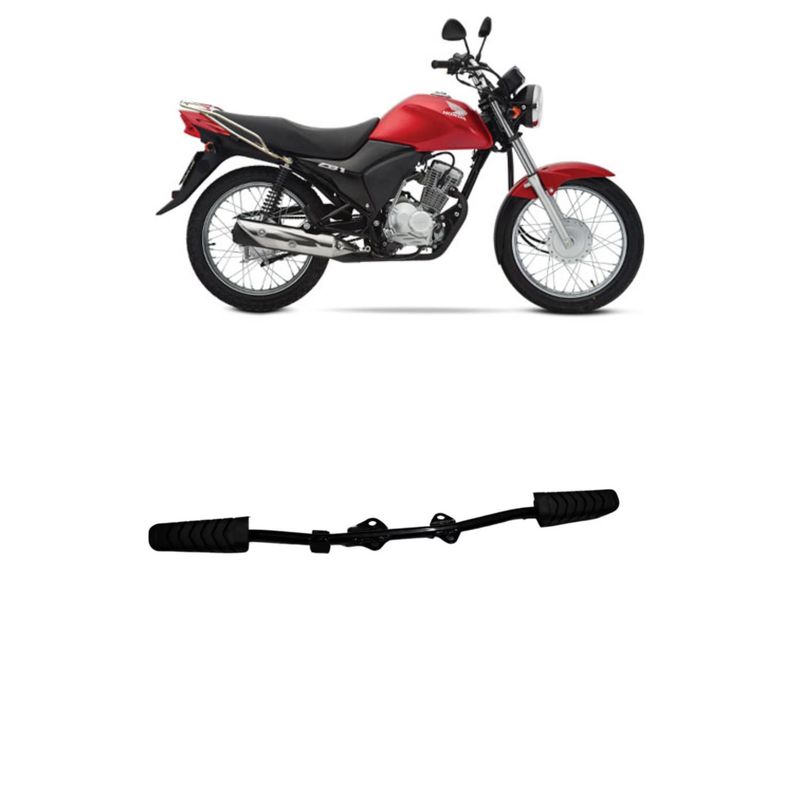 GENERICO - Estribera De Apoyo Pedalines para Honda Cb1 GENERICO