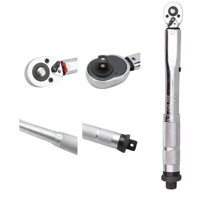 GENERICO - Set de Llaves de Torque 11 Piezas 1/4 Pulgada de 5-25 Nm