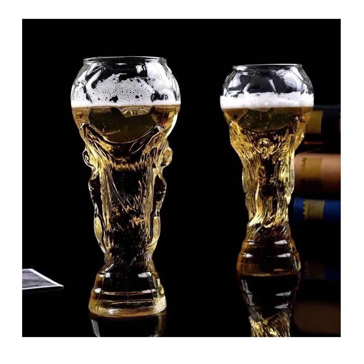 GENERICO - Vaso Copa Cervecero En Forma De Trofeo Dia Del Padre 400ml