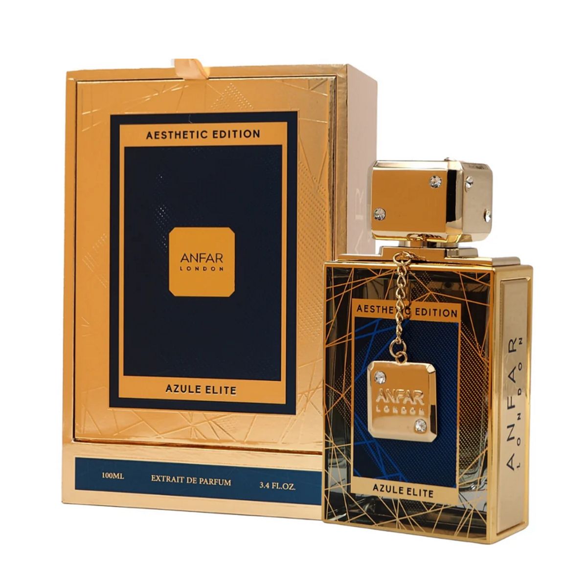 ANFAR LONDON - ANFAR LONDON AZULE ELITE POUR HOMME EXTRAIT DE PARFUM 100ML