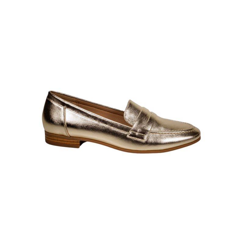 EDA MANZINI - Mocasín Nixea Dorado EDA MANZINI