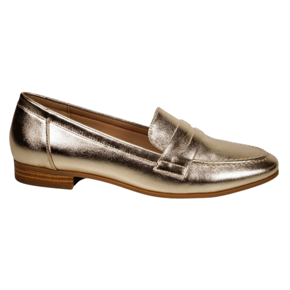 EDA MANZINI - Mocasín Nixea Dorado EDA MANZINI