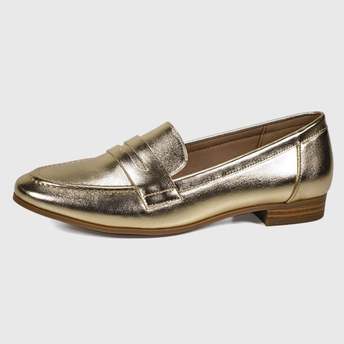 EDA MANZINI - Mocasín Nixea Dorado EDA MANZINI