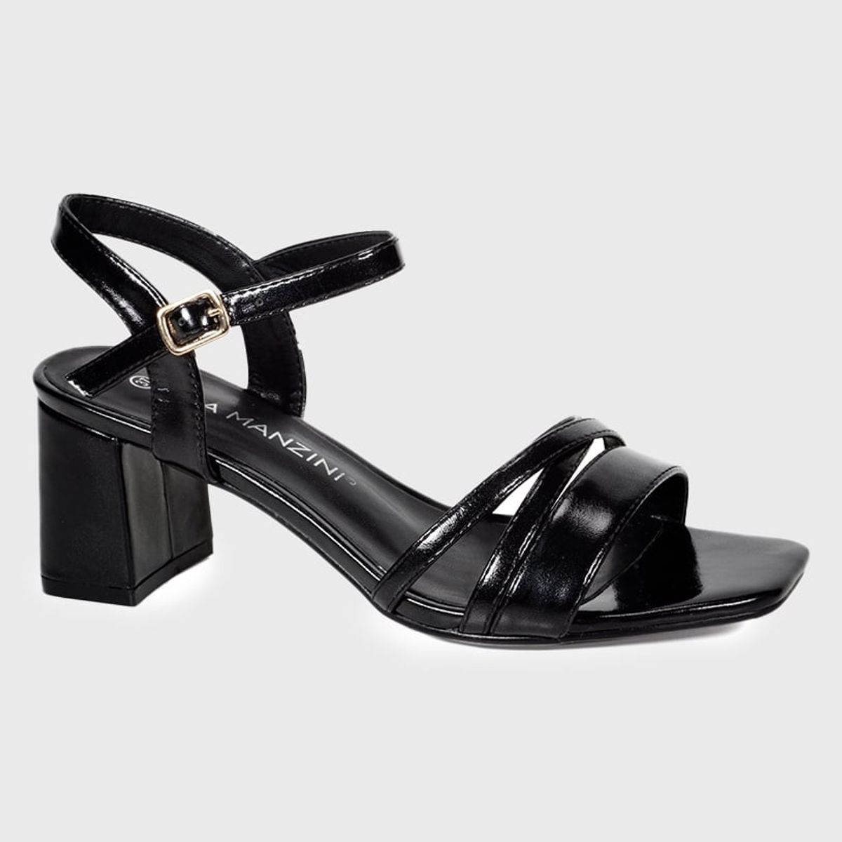 EDA MANZINI - Sandalia Sima Negro EDA MANZINI