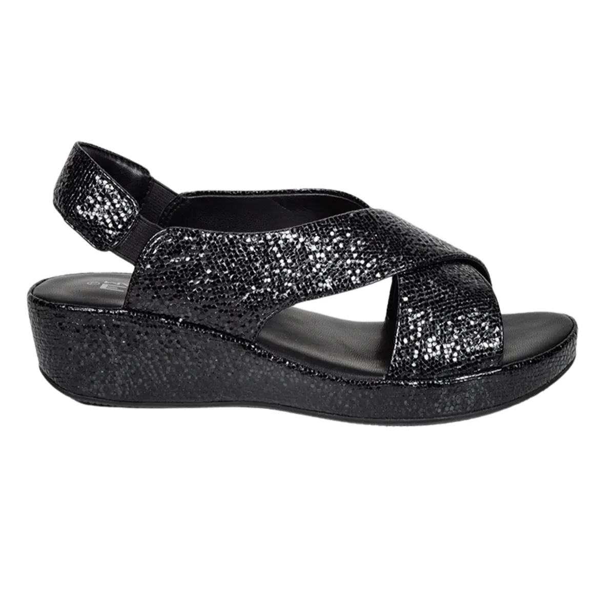 EDA MANZINI - Sandalia Tissina Negro EDA MANZINI