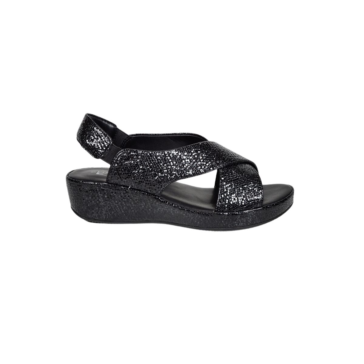 EDA MANZINI - Sandalia Tissina Negro EDA MANZINI