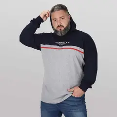 GANGSTER - Plus Polera Manga Larga Refresh Gris
