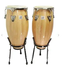 RMX - Set Conga 10 - 12 Tnsu10-12 Natural + Stand Tumbao