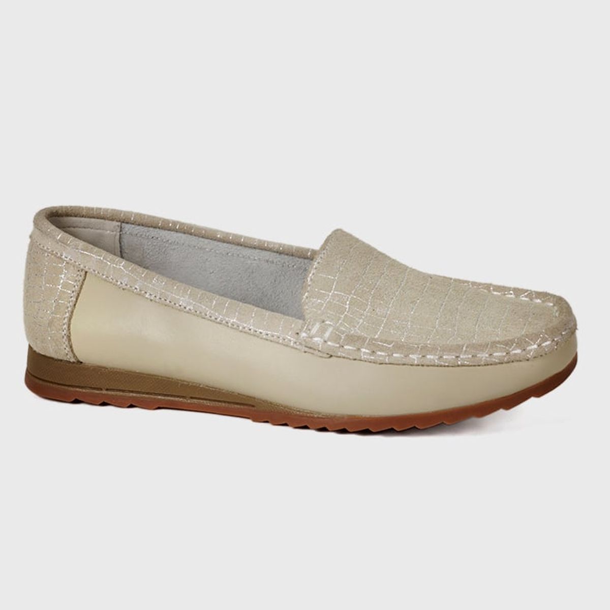 DEGAS - Mocasín Cuero Ethel Beige DEGAS