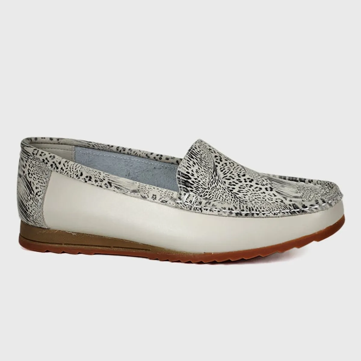 DEGAS - Mocasín Cuero Ethel Blanco DEGAS