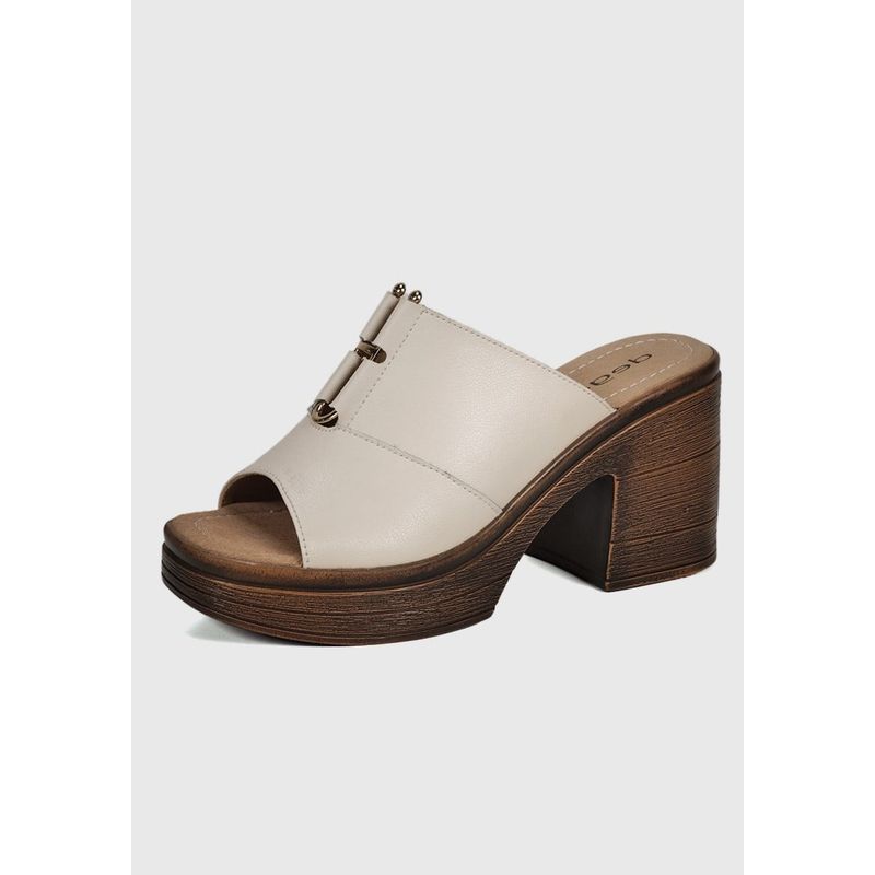 DEGAS - Sandalia Cuero Wilany Beige DEGAS