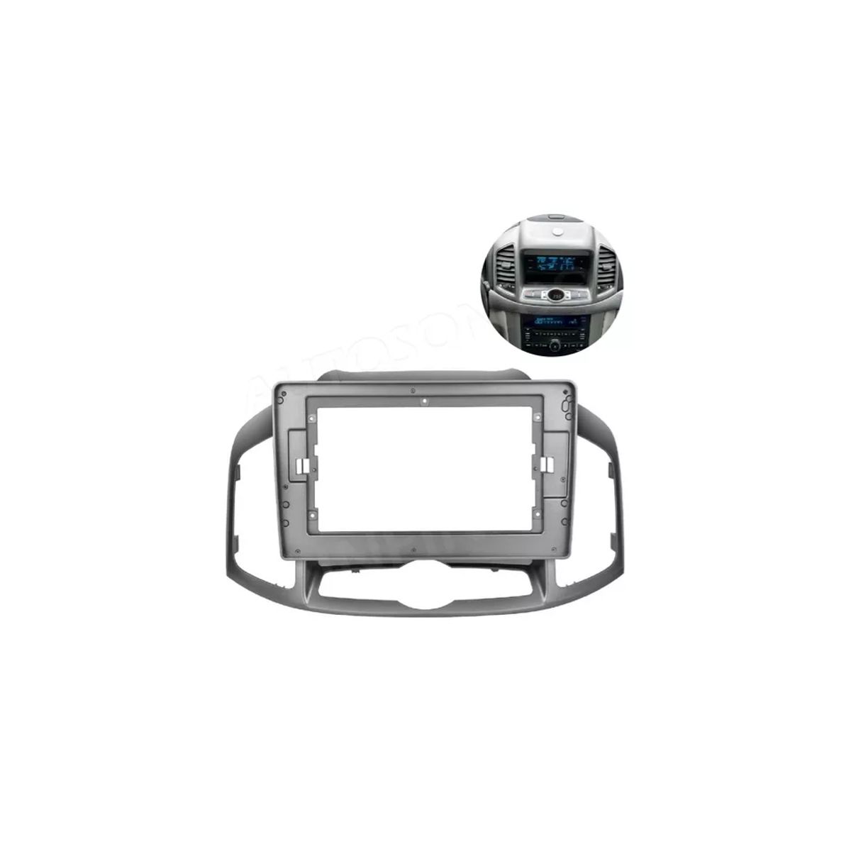 CHEVROLET - Adaptador Bisel Para Radio Chevrolet Captiva 12/16 10 pulg