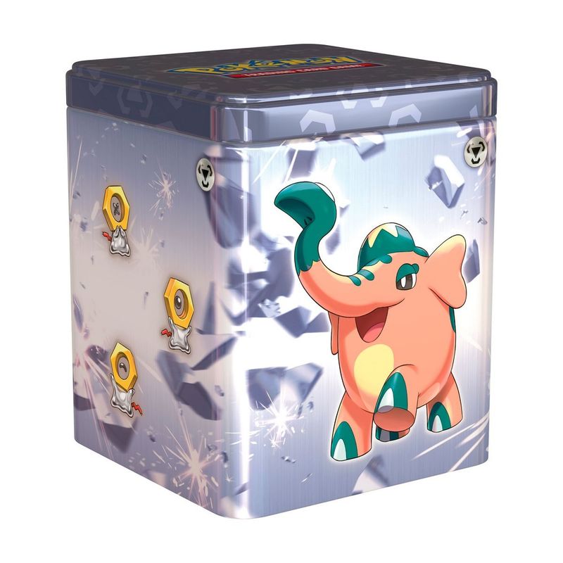 POKEMON - POKÉMON TCG STACKING TIN 2024 ESPAÑOL - PLATEADA