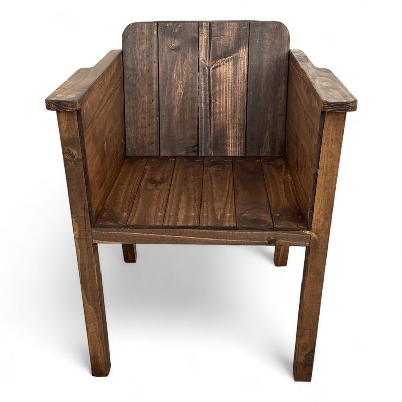 TAIKKEE - Sitial rustico de madera