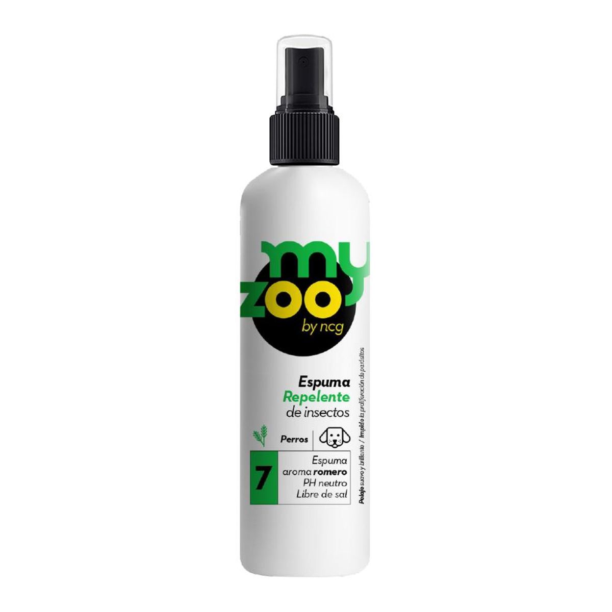 MYZOO - Espuma Repelente de Insecto MYZOO para Perros 250cc