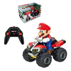 NINTENDO - Cuadrimoto Radio Controlada Mario Kart Escala 1:20