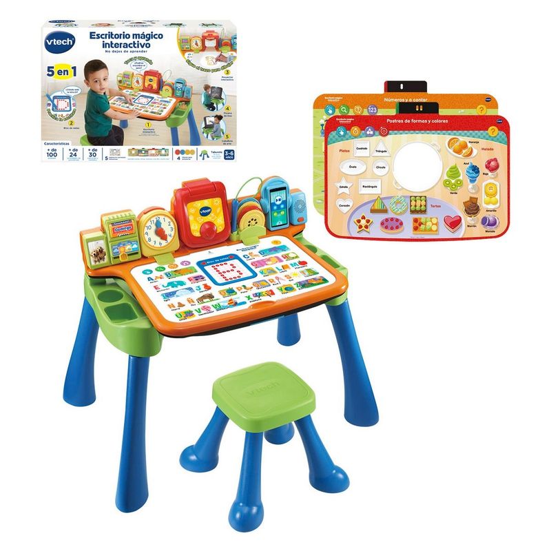 VTECH - Escritorio mágico interactivo VTECH actividades educativas