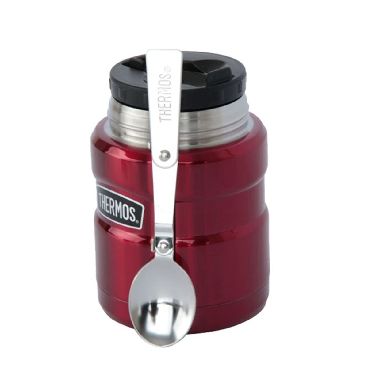 THERMOS - Termo Comida 470ml King Acero Inoxidable ROJO