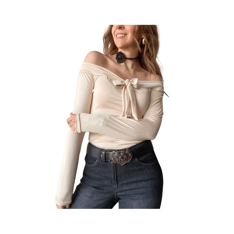 ME MATO TIENDA - Polera mujer sin hombros tienda Me Mató