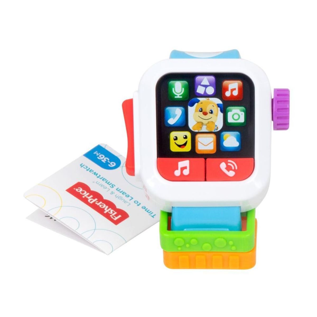 FISHER PRICE - FISHER-PRICE JUGUETE PARA BEBÉS MI PRIMER SMARTWATCH