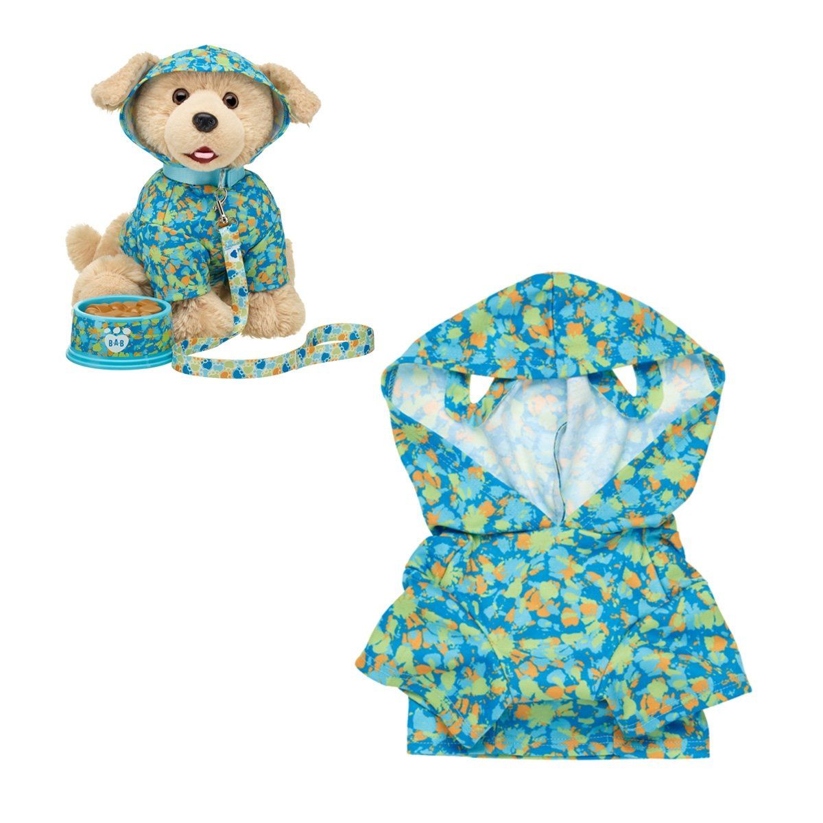 BUILD A BEAR - Polerón tie dye Build a Bear para mascotas de peluche