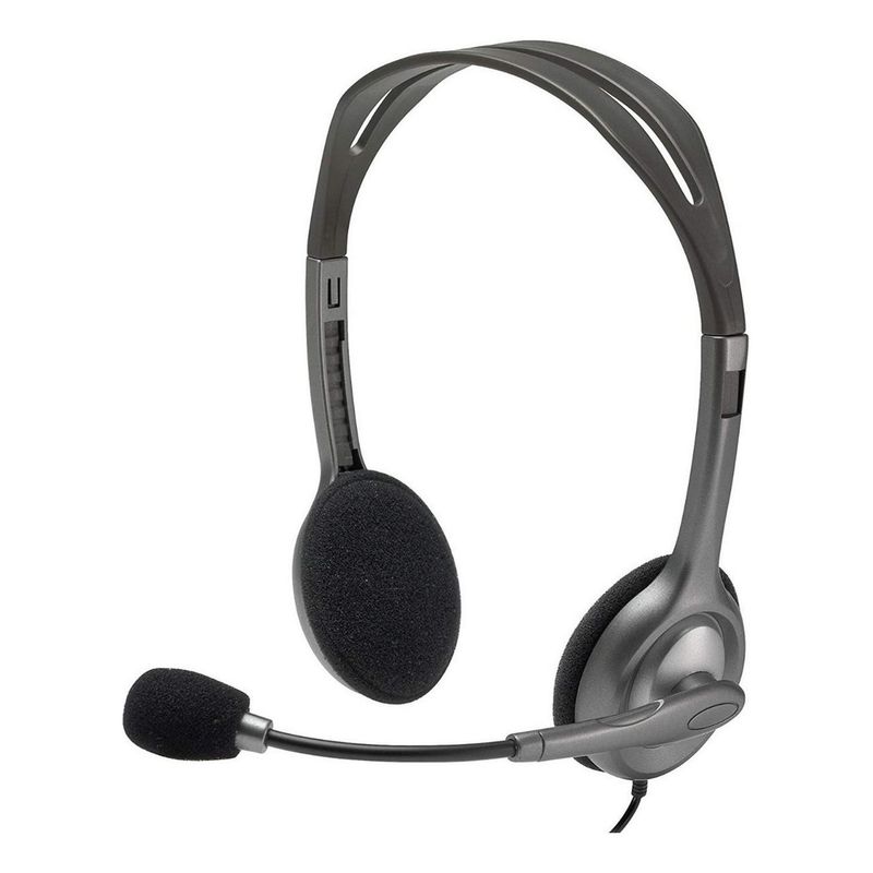 LOGITECH - Audifono Con Microfono Logitech H111 Stereo Multidispositivo