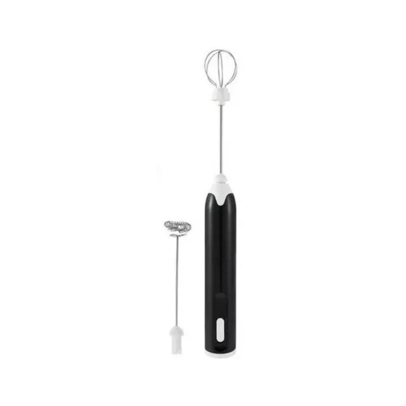 IMPORTCLICK - Mini Batidor Revolvedor Café Espuma Leche Recargable - Negro