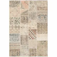 RUGS CL - Alfombra Rugscl Patchwork Beige 133x195 6930AT