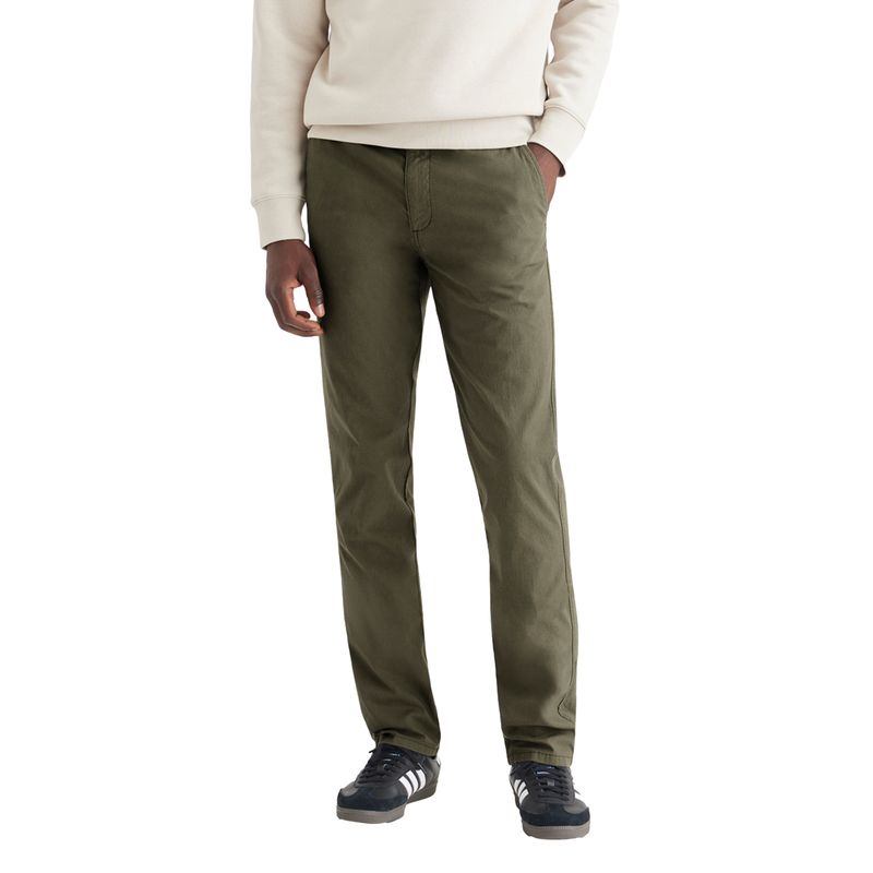 DOCKERS - Pantalón Hombre Ultimate Chino Slim Fit Verde Dockers