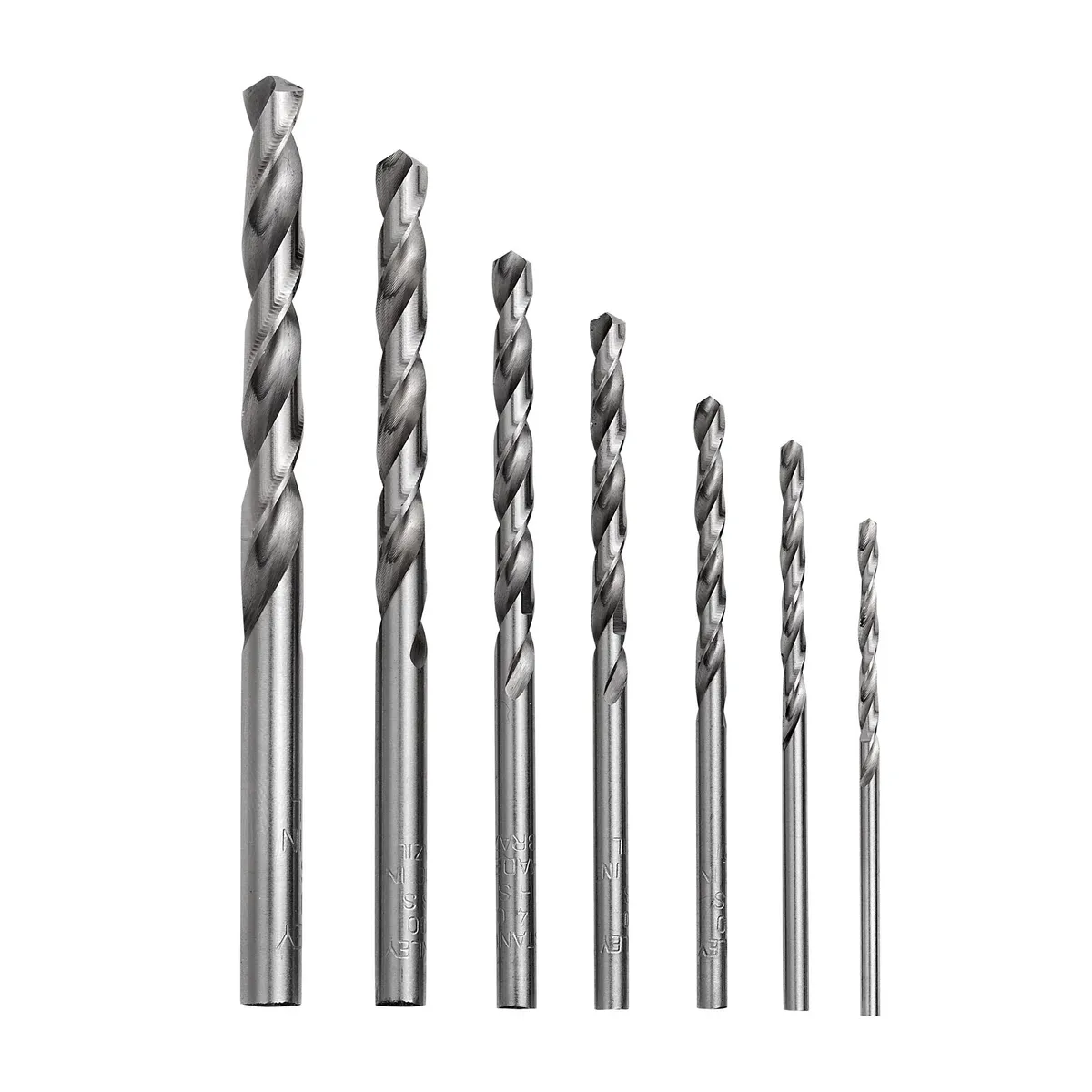STANLEY - Set 7 brocas de acero p/metal de 2 a 6 mm STANLEY STA59003